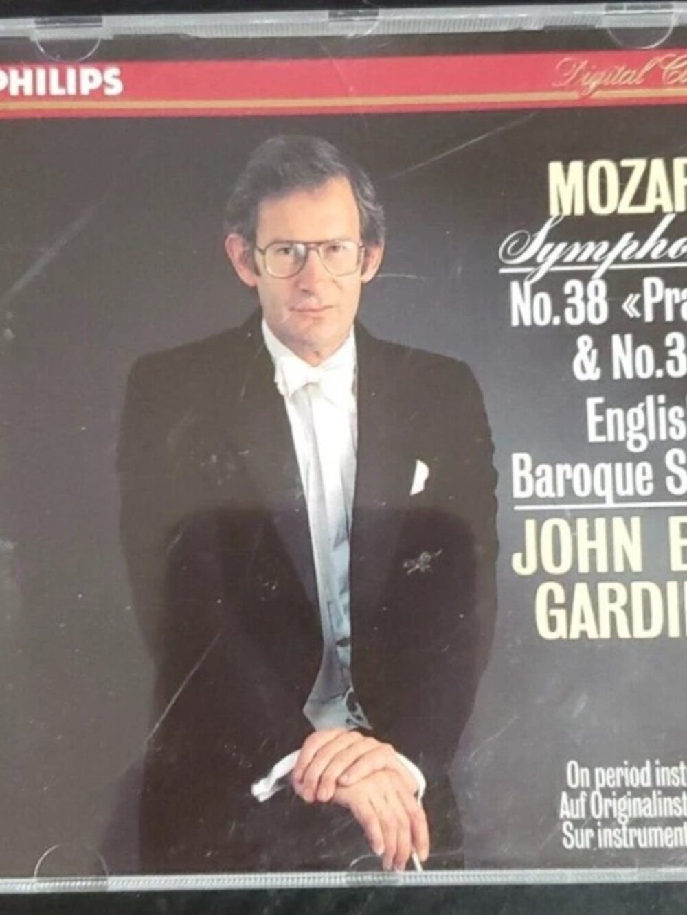 MOZART Symphonies 38 Prague & 39 Phillips CD very good condition